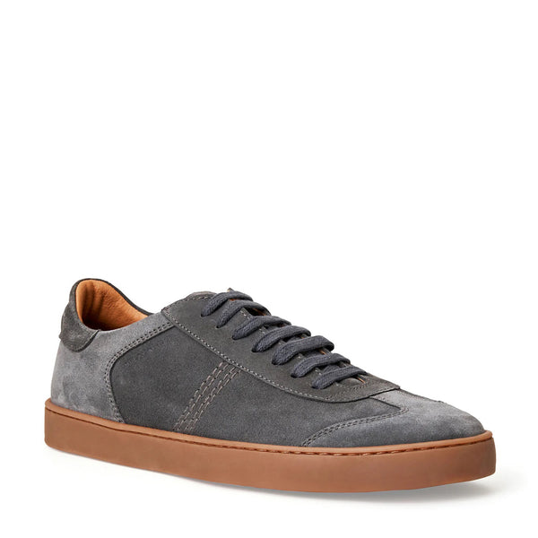 BONO SUEDE LACE UP SNEAKER GREY SUEDE Bruno Magli