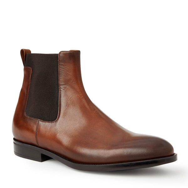 Bruno magli leather chelsea boots hotsell