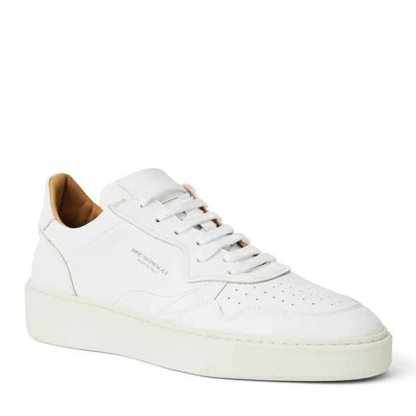 Dezi Cup Sole Sneaker White Bruno Magli