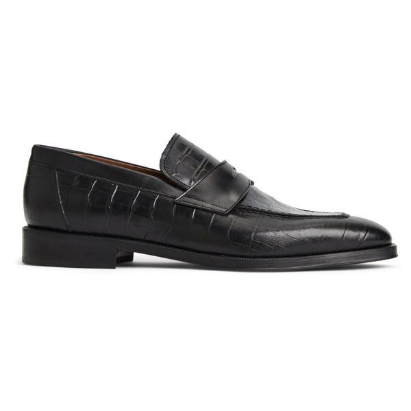 Crocodile on sale penny loafers