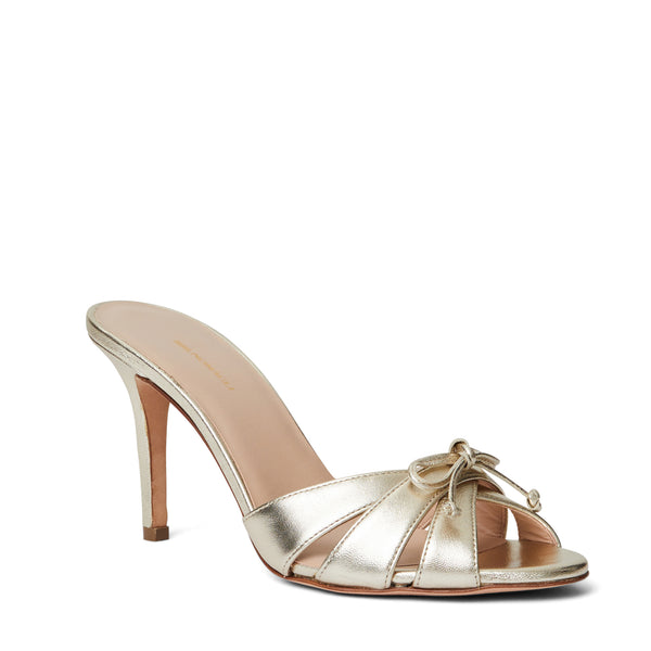 PEMA Pump GOLD METALLIC Bruno Magli