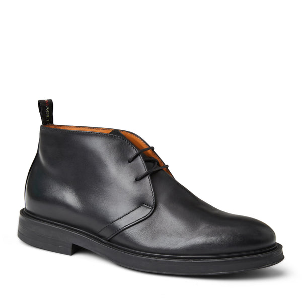 Taddeo Classic Chukka leather Boot Black