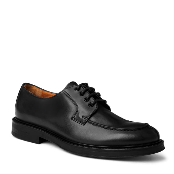 Tyler Split Toe Leather Oxford Black Bruno Magli