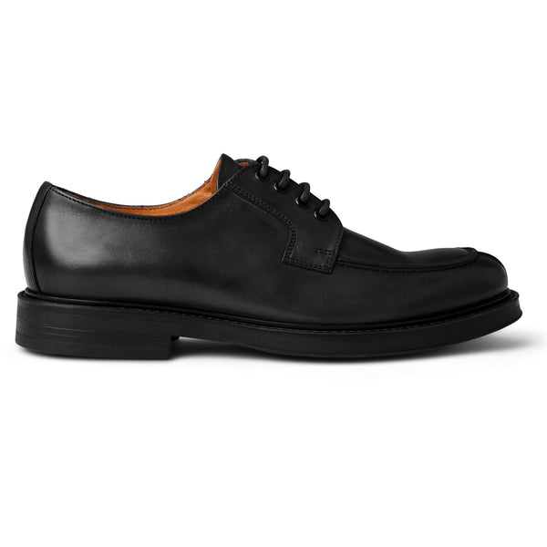 Tyler Split Toe Leather Oxford Black Bruno Magli