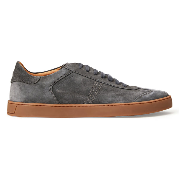 BONO SUEDE LACE UP SNEAKER GREY SUEDE Bruno Magli