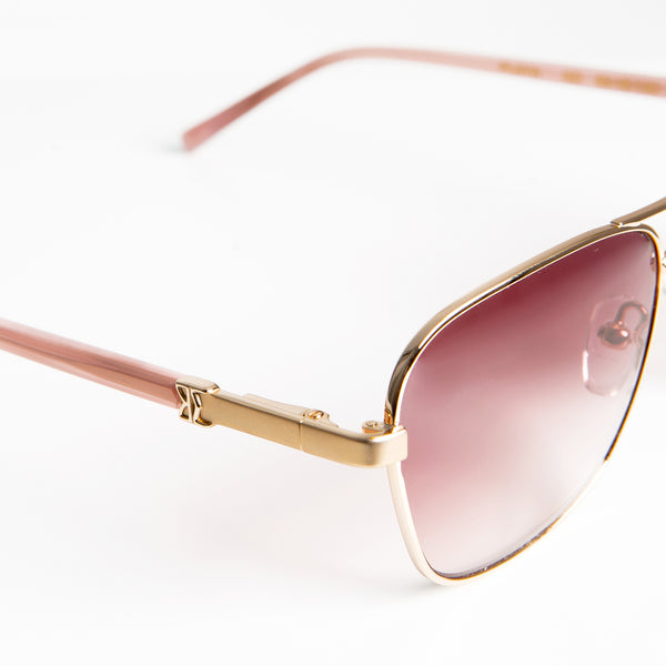 Playa Aviator Sunglasses Gold Bruno Magli