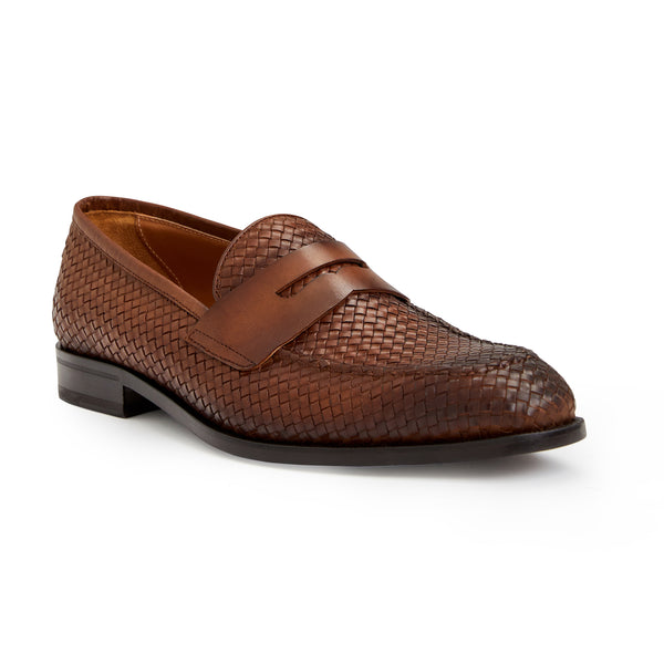 COLLEZIONE VESINI LEATHER SLIP ON LOAFER Bruno Magli