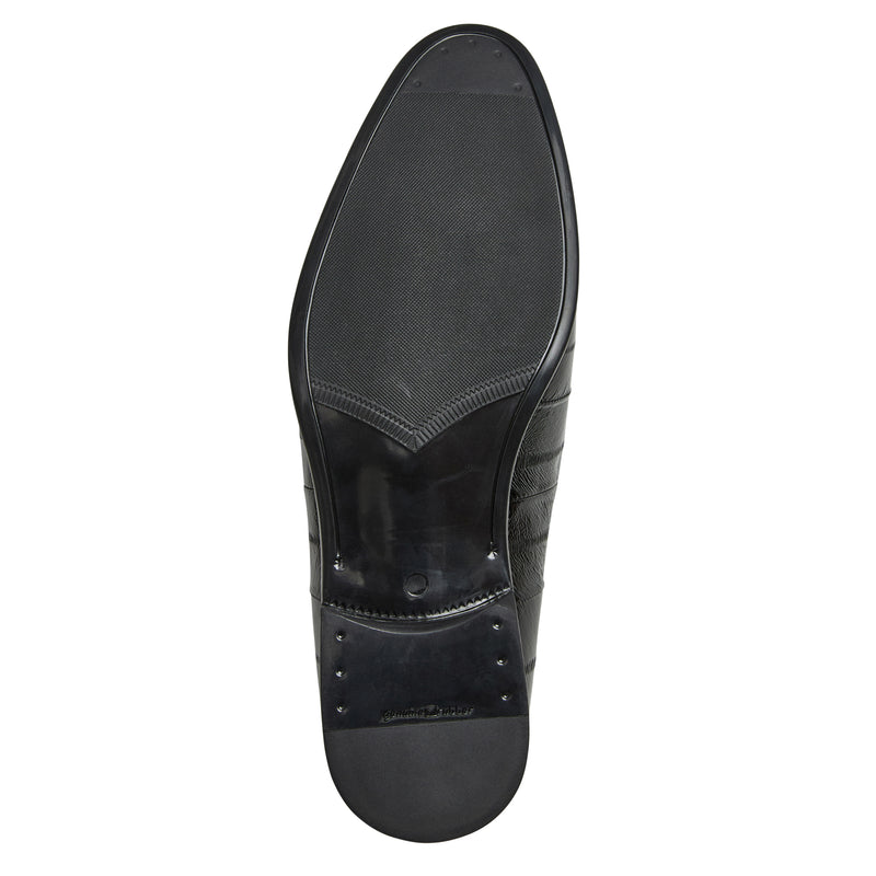 Bellino leather Loafer- Black Eel