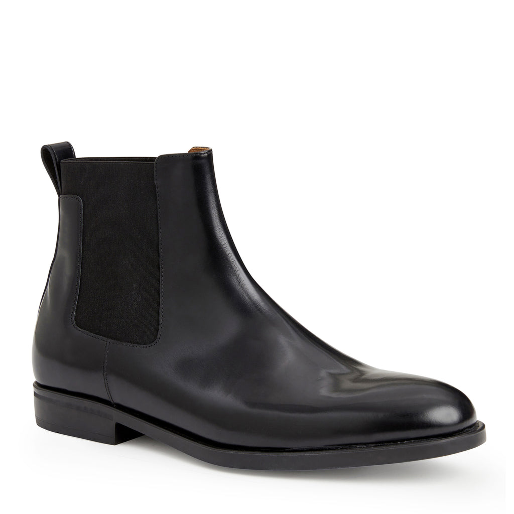 Byron Double Gore Slip-on Boot-Black