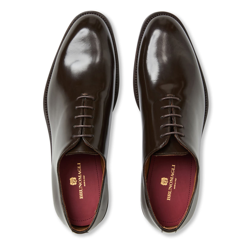 Claudio Balmoral Leather Oxford-Brown