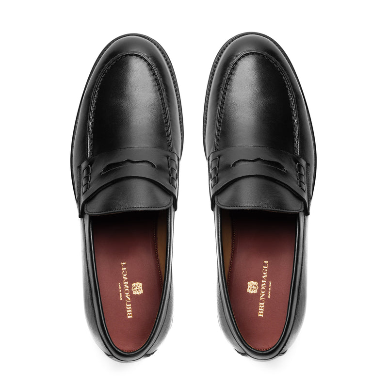 Carter Nappa Leather Loafer-Black