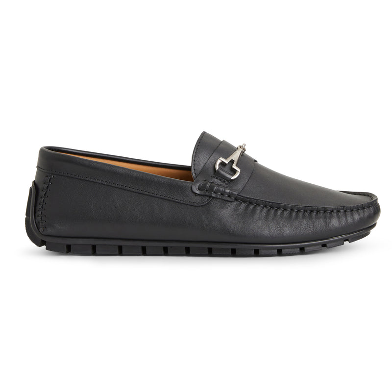 Darius driving Leather Moccasin-Black