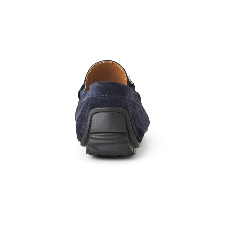 Darius driving Suede Moccasin-Navy