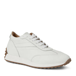 Duccio mid leather Jogger sneaker-White