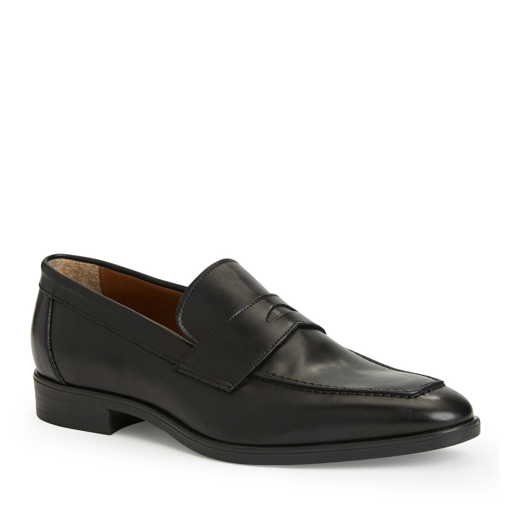 DURANTE Tapered Modern Penny Loafer BLACK Bruno Magli