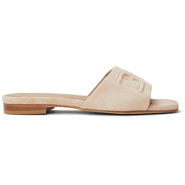 FABIA Single Banded slide SAND SUEDE