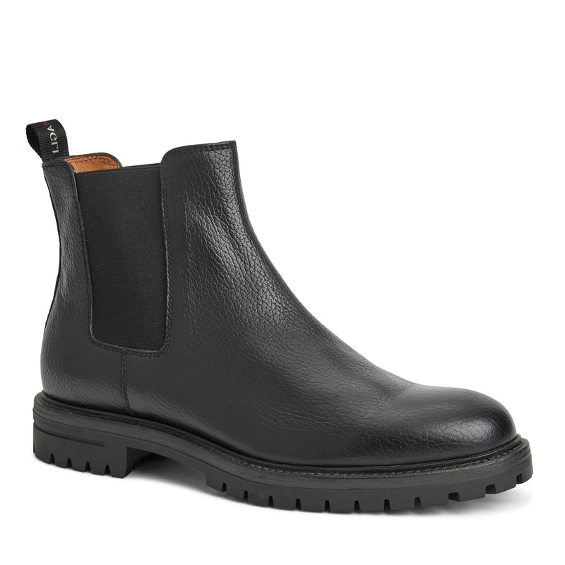 Hayden Chelsea leather Boot Black Bruno Magli