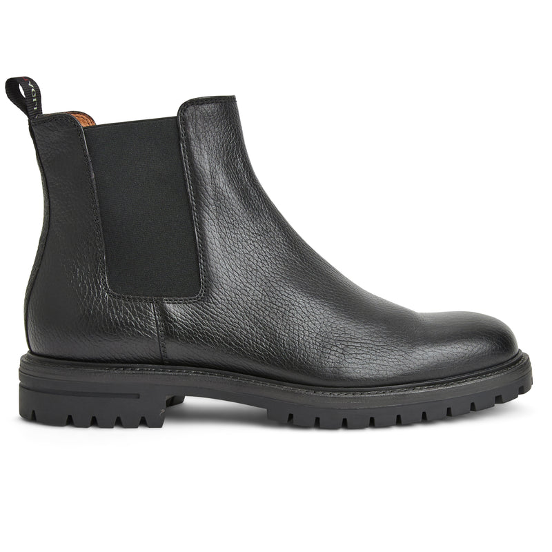 Hayden Chelsea leather Boot - Black