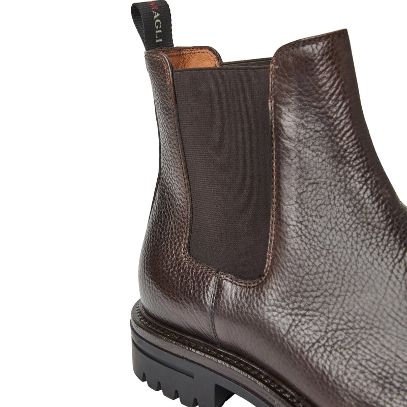 Hayden Chelsea leather Boot - Brown