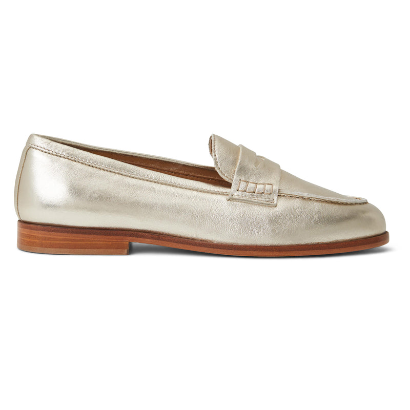 LIXIA LOAFER GOLD METALLIC