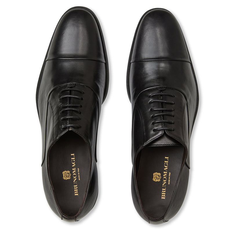 Maioco Leather Oxford - Black