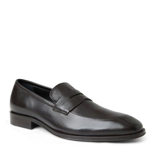 Maioco Slip on loafer Dark Brown Leather