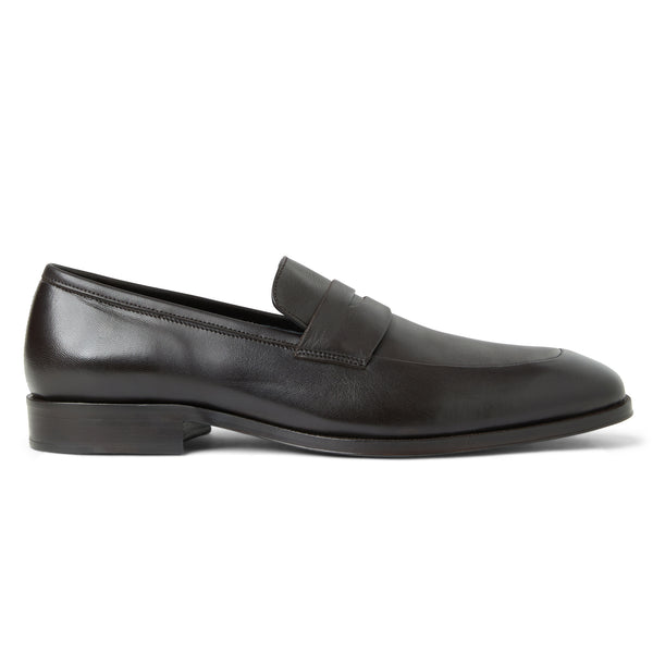 Maioco Slip on loafer Dark Brown Leather