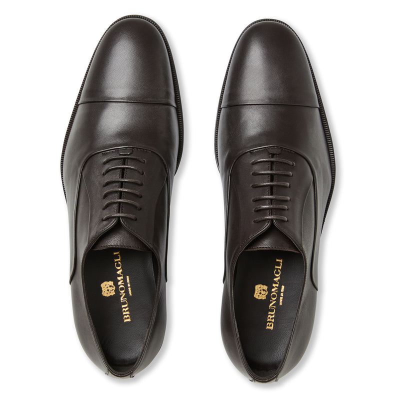 Maioco Leather Oxford - Dark Brown