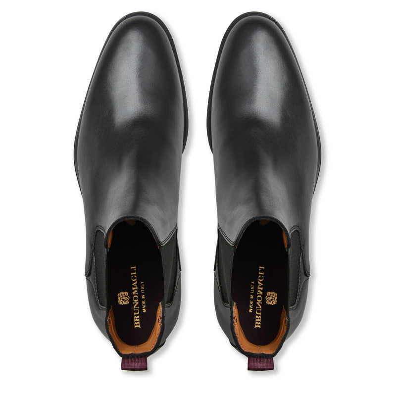 Martin Twin-Gore Chelsea Boot - Black leather