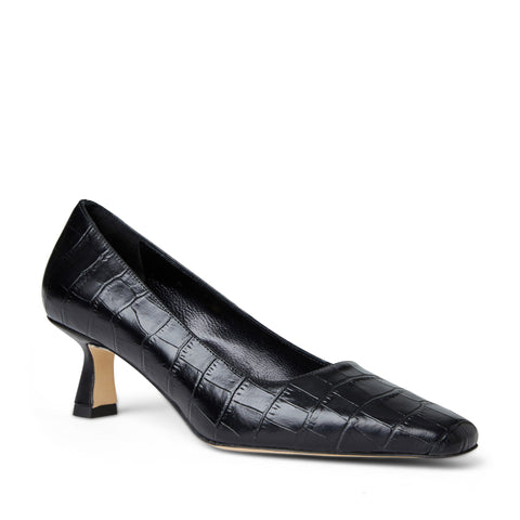 MIREA Pump BLACK CROC Bruno Magli