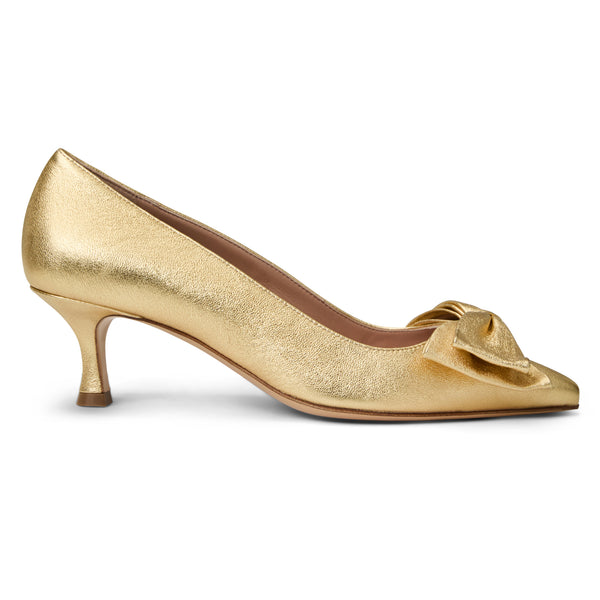 Nadia Pump Gold Metallic