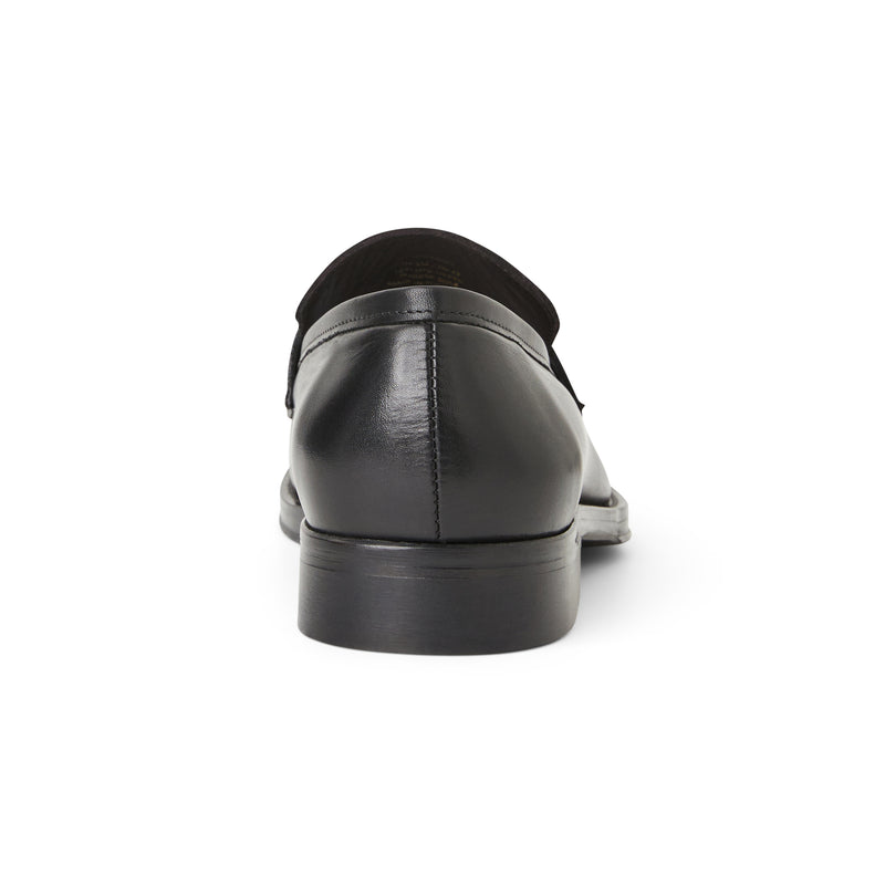 Corrado bit leather loafer-Black