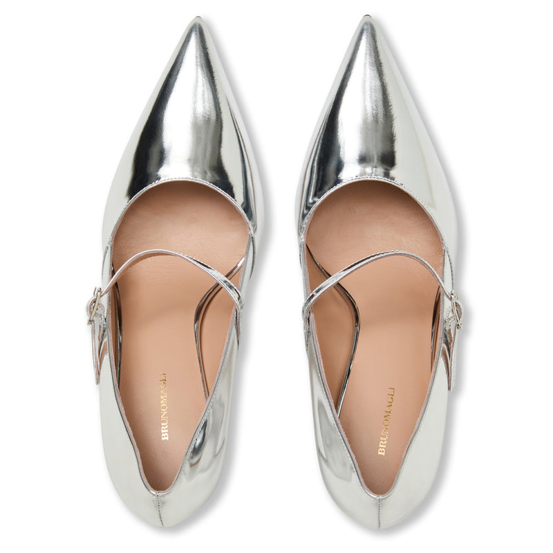 Prima Pump Silver Metallic