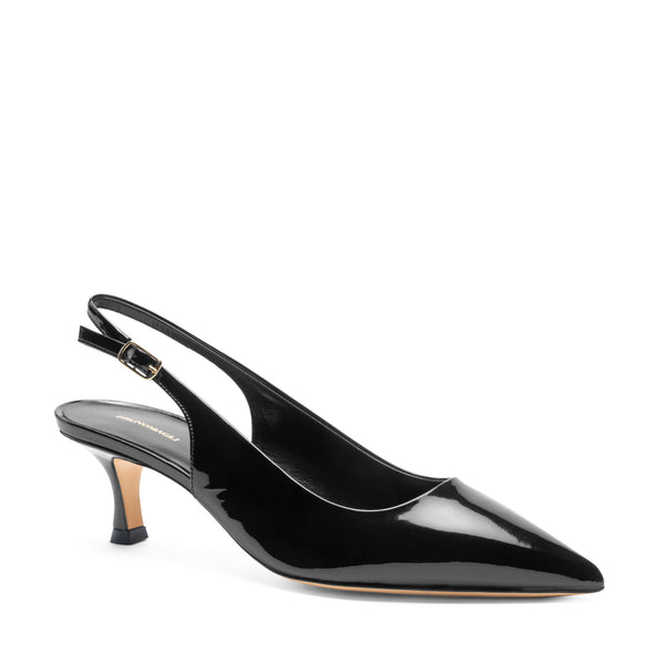 Palerma Slingback Pump Black patent