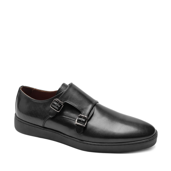 Palestro Leather Loafer-Black