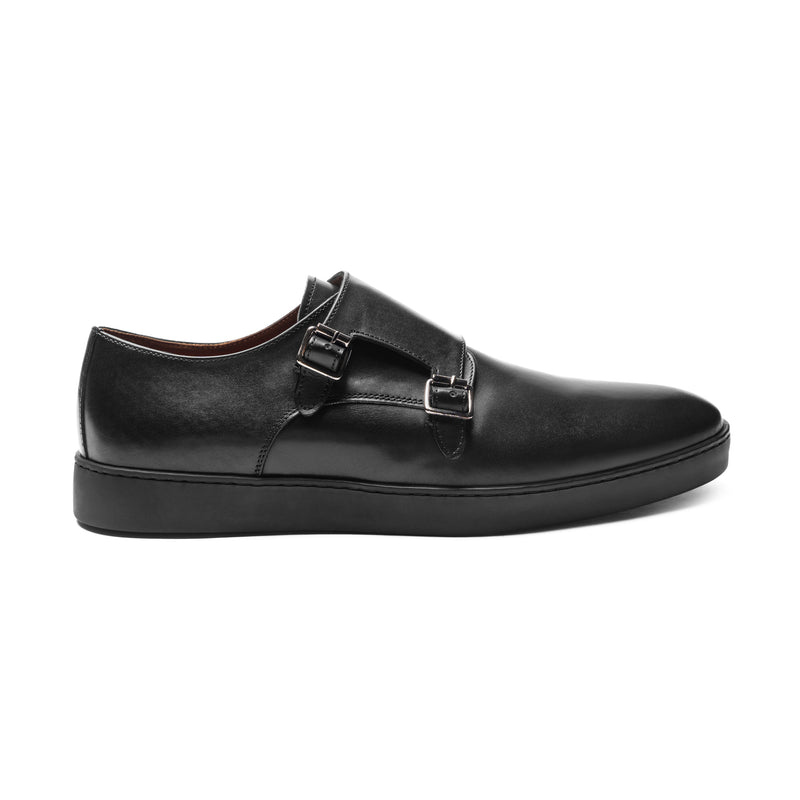 Palestro Leather Loafer-Black