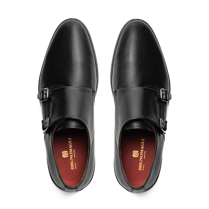 Palestro Leather Loafer-Black