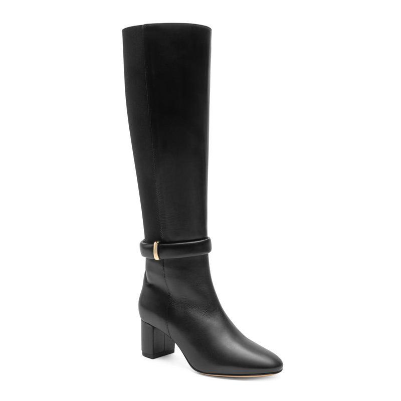 Paula Stretch Boot Black