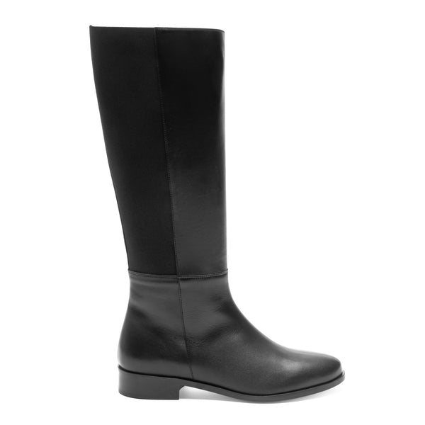 Pisa Stretch Boot Black