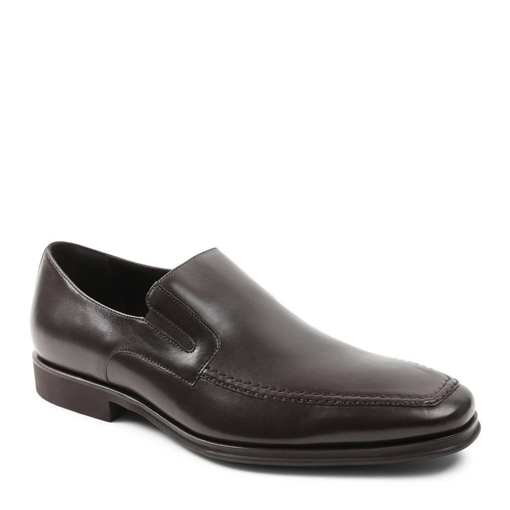 Raging Leather Slip on Dark Brown Leather Bruno Magli