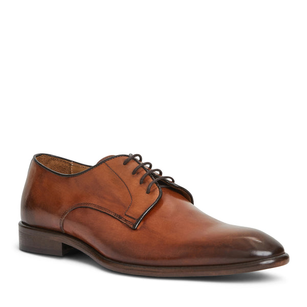 Salerno Oxford Cognac Leather Bruno Magli