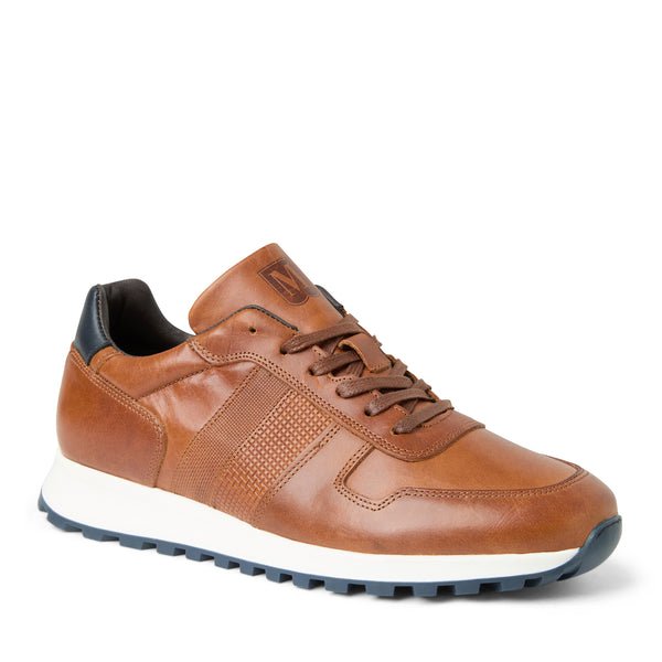 Sesto Casual Moccasin Cognac leather