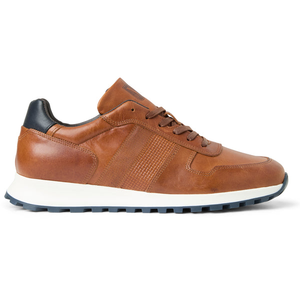 Sesto Casual Moccasin Cognac leather