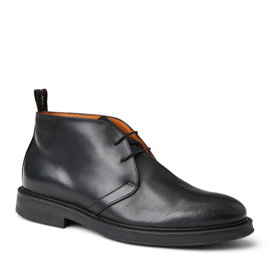 BRAYDEN Tall Chukka Boot in Black