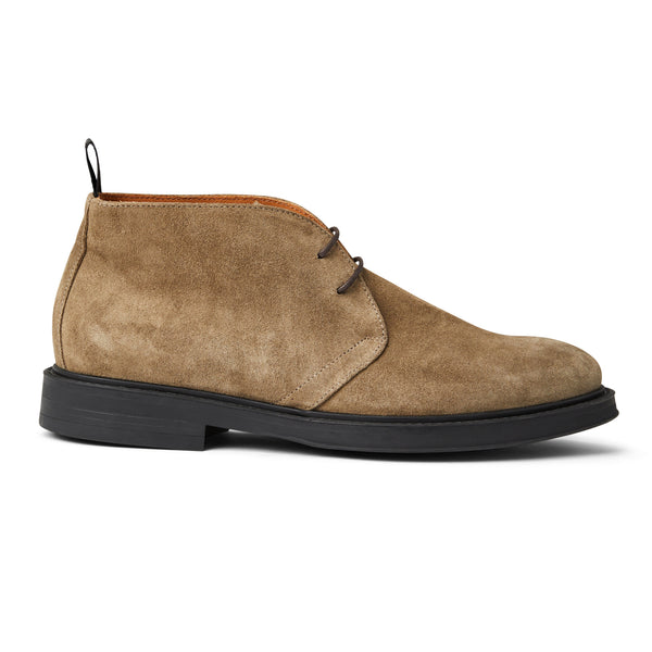 Taddeo Classic Chukka Suede Boot-Taupe