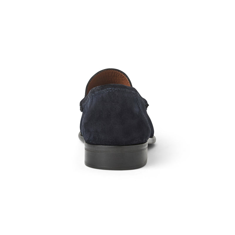 Tonio Slip on Loafer- Navy Suede