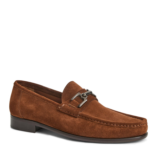 Trieste Classic suede Loafer- Cognac