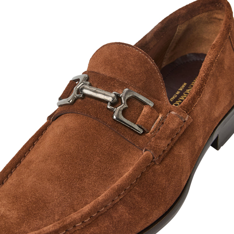 Trieste Classic suede Loafer- Cognac