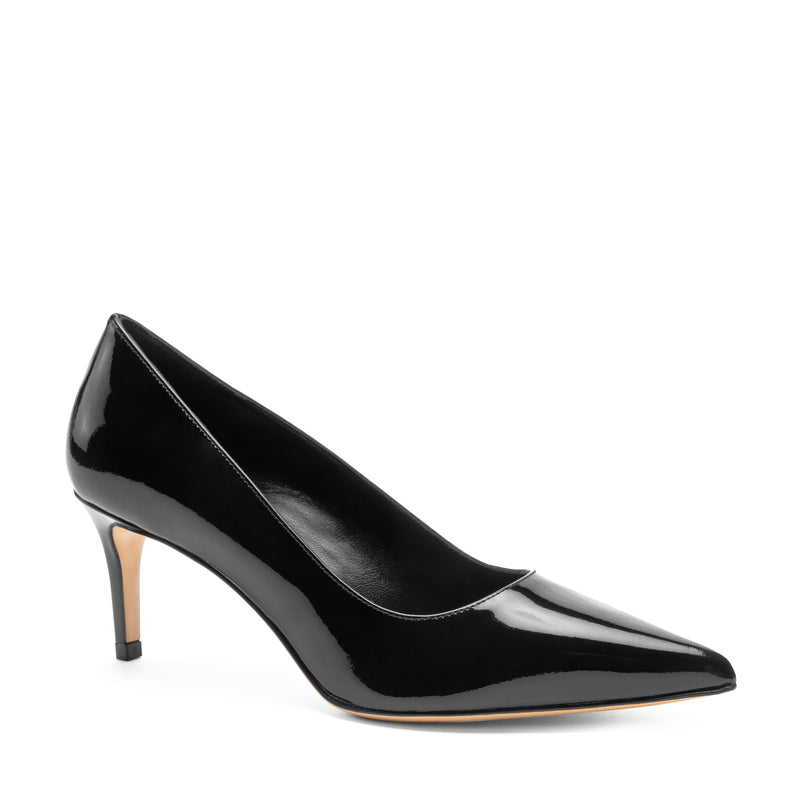 Tara Black Patent Pump