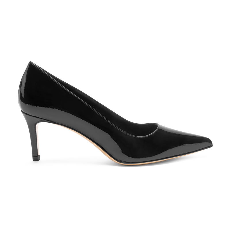 Tara Black Patent Pump